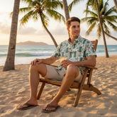 Tiki Spirit – Tribal Totem & Palm Hawaiian Shirt